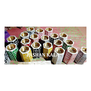 Exclusive Mother Of Pearl Bone Inlay Bakhoor Burner Set For Ramadan Festival - Product Image 1