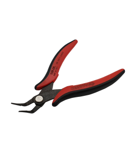 HAKKO Série 106 Pince à long bec en acier inoxydable de qualité industrielle Modèle 106-08 avec surface lisse à mâchoires dentelées pour le sertissage - Product Image 1