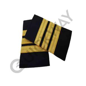 Charretera Ceremonial Custom Color Negro Con Plata 3 Barras Charretera Venta Por QUICK WAY INDUSTRIES - Product Image 4