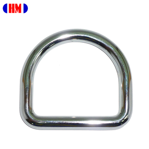 229-75 Galvanized Forged Steel Round D ring - Product Image 1