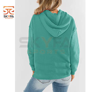 Pull à capuche à manches longues pour femme, vêtement d'hiver décontracté - Product Image 3