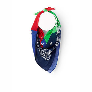 ผ้าโพกหัวติดซิปสีทึบขนาด90ซม. * 90ซม. สำหรับผู้หญิงฤดูร้อนผลิตจากอินเดีย - Product Image 5