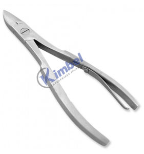 Coupe-ongles professionnel à Double action en acier inoxydable robuste pédicure gestion des cuticules outil de podologie finition satinée large - Product Image 6