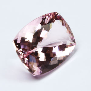 Cojín de morganita de Madagascar, corte Rectangular, 12X10mm, 14X12mm, tamaño calibrado, lote a granel, venta al por mayor, piedras preciosas sueltas naturales, OEM ODM - Product Image 5