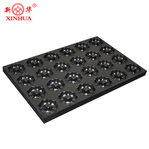 แม่พิมพ์โดนัทขายดี ถาดอบเคลือบซิลิโคนกันติด ถาดอบขนมโดนัท - Product Image 6