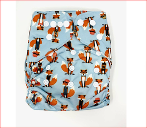 ผ้าอ้อมเด็กซักได้แบบมีกระเป๋าที่สามารถนำกลับมาใช้ใหม่ได้ - Product Image 1