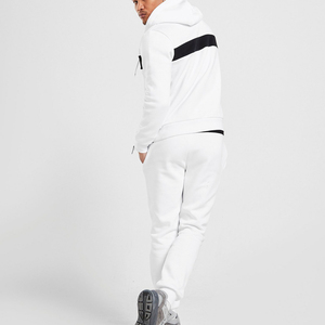 Sudadera con capucha y cremallera completa para hombre OEMSportswear Tech Fleece Windrunner en tejido de lana de alta calidad - Product Image 5