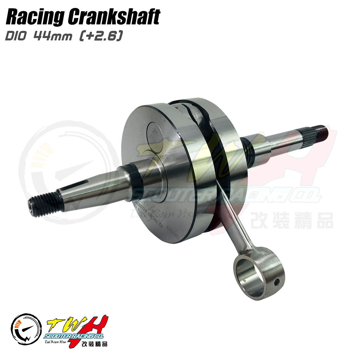 TWH JOG DIO ZX BWS100 Racing Crankshaft - OEM Acceptable