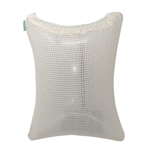 Bolsa de Compras de Algodón Orgánico con Cordón, Lavable, Biodegradable, Ecológica, con Patrón Geométrico, Varios Tamaños - Product Image 1