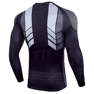 Vêtements de fitness respirants de haute qualité pour les exercices de gymnastique avec logo personnalisé pour hommes - Product Image 3