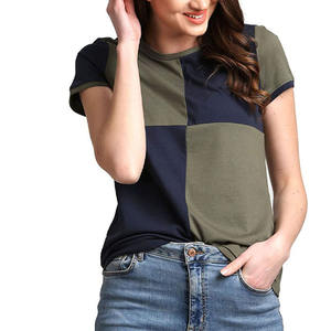 T-Shirt femme en coton, vente en gros, décontracté, 100% - Product Image 5