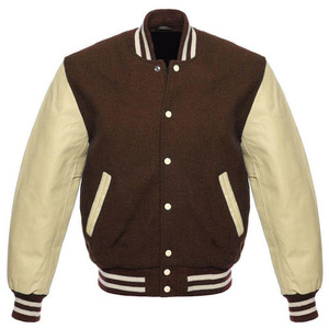 OEM Custom Hooded Windproof Eco-Friendly Winter Varsity Jackets 100% Wool Chenille <b>Patches</b> Embroidery College School Team Custom - Product Image 3