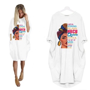 Camisetas de manga larga con estampado digital para mujer, de talla grande Camiseta de algodón, venta al por mayor, verano, 2022 - Product Image 6