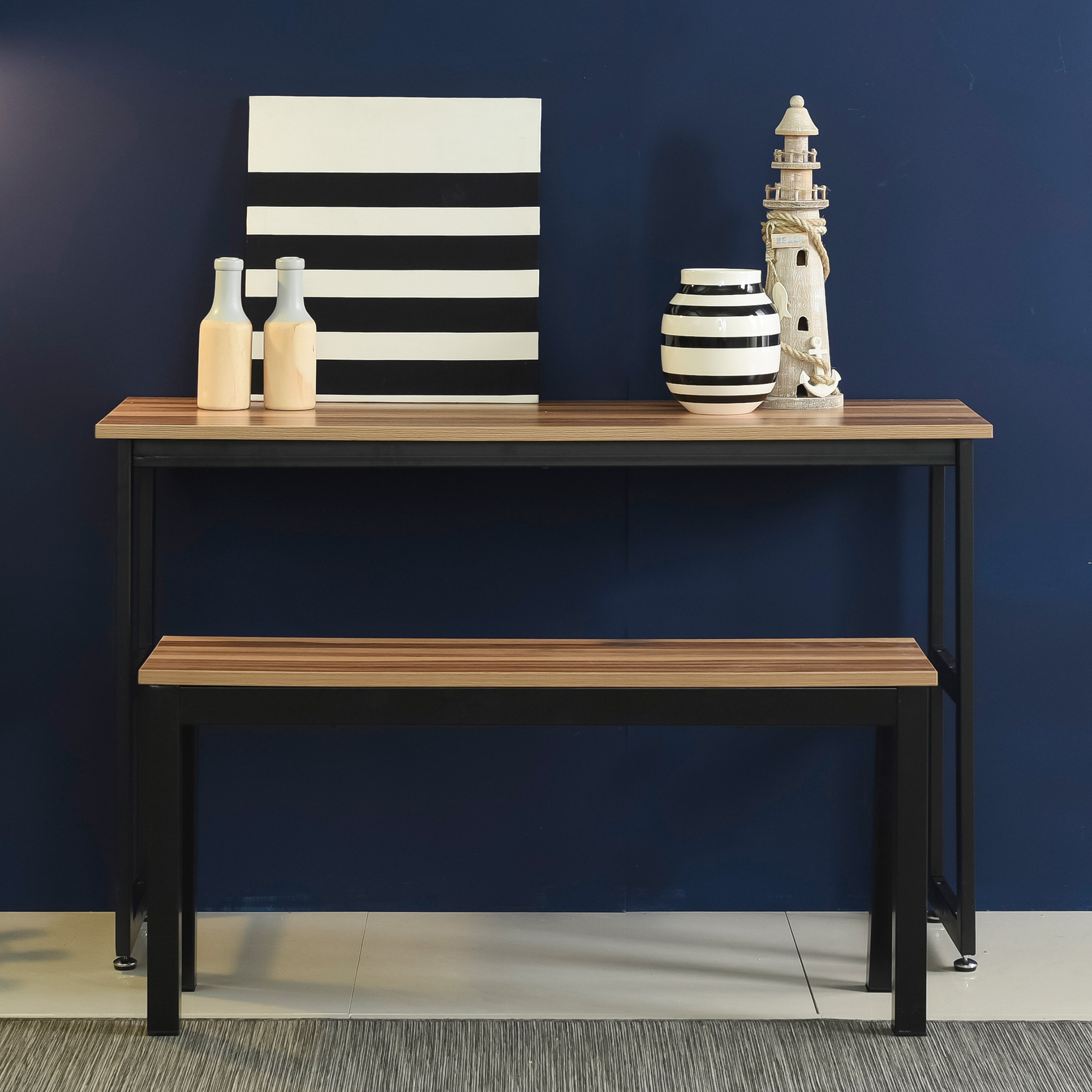 Metal Frame Computer Table for Laptop - Modern & Durable