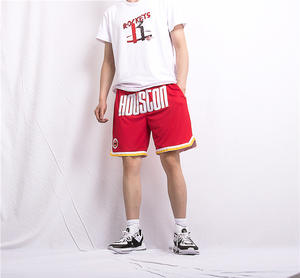 Pantalones cortos de malla de baloncesto unisex de fabricante superior de diseño único cómodo de alta calidad OEM pantalones cortos de verano personalizados con logotipo - Product Image 6