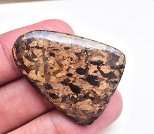 Bronzite-cabujones de bronce para joyería, piedras preciosas de color marrón, para todo tipo de joyería, mezcla de formas para el diseño de joyería, precio al por mayor - Product Image 5