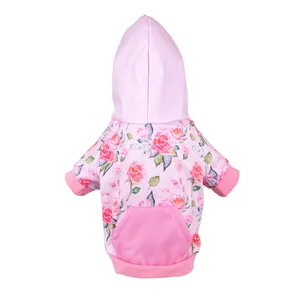 Pet Apparel Sweater Clothes Customized Blank Dog Hoodies