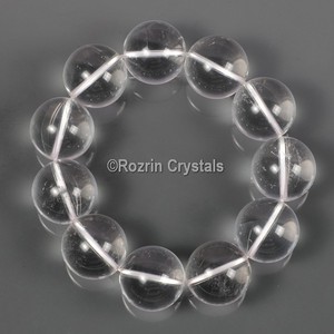Buy Online Clear Quartz Healing <b>Bracelet</b> : Clear Quartz Healing <b>Bracelet</b> For Sale - Product Image 1
