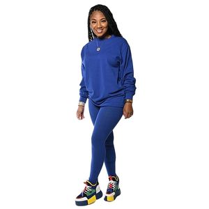 Wholesale Womens Tracksuit Sets Custom <b>Hoodies</b> and Flared Sweatpants Plus Size <b>Velour</b> Joggers and Printed Two Piece Sportswear - Product Image 5