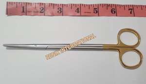 Nelson ชุดอุปกรณ์ผ่าตัดสแตนเลสสตีล, กรรไกรตัดสายหลอดเลือดตรงมีหลอดเลือดใช้มือระดับไอโซ13485 - Product Image 4