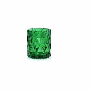 Bougeoir vert à encastrer en verre luminescent, décoration de fêtes de maison et de ferme - Product Image 1