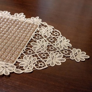 Long Cotton Blend Colorful Embroidery <b>Table</b> <b>Runner</b> - Product Image 1