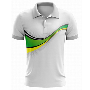 Polo de golf para hombre, camiseta de poliéster con sublimación, talla personalizada y diseño, para exteriores, venta al por mayor - Product Image 5