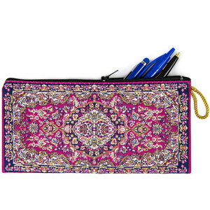 Alfombra tejida en miniatura turca, estuche de lápices de recuerdo, toruista - Product Image 1