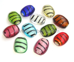 High Quality DIY Jewelry <b>Making</b> Accessory <b>Kit</b> Black Striped <b>Crystal</b> Lampwork Glass Beads for Decoration Curtain <b>Bracelets</b> Loose - Product Image 2
