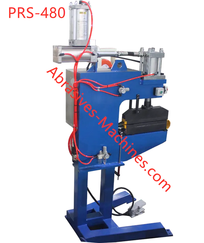 New design abrasive conversion machine sanding belt joint pressing machine