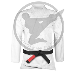 ชุดสูท bjitsu GI BJJ ของบราซิล100% ผ้าฝ้ายทนทานและสะดวกสบายออกแบบโลโก้ได้ตามต้องการสำหรับฝึกศิลปะการต่อสู้ยูโด - Product Image 1