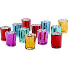 Table Mounted Hanging Mosaic Glass <b>Tealight</b> Votive Candle <b>Holder</b> with Metal Frame Diwali Decorations Items for Home and Diwali - Product Image 6