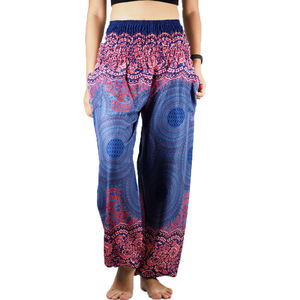 Pantalones bombachos de Princesa con Mandala para mujer, ropa morada, PP0004, 020030, 05, listo para enviar - Product Image 3