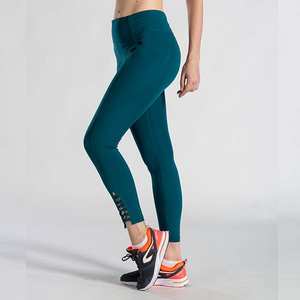 ชุดออกกำลังกายสำหรับผู้หญิง,กางเกงโยคะออกกำลังกายปริมาณสูงไร้รอยต่อมีสไตล์ - Product Image 3