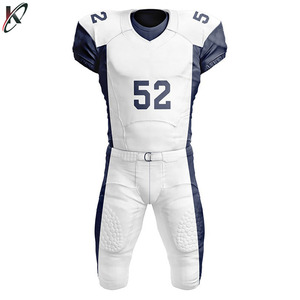 Uniforme de Fútbol Americano Unisex, Transpirable, de Secado Rápido, Nuevo Diseño con Opción de Talla Grande, Servicio OEM Personalizable - Product Image 3
