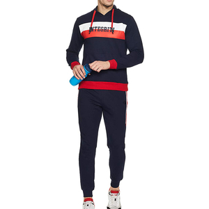 Survêtement de sport pour hommes, ensemble de jogging, de haute qualité, à la mode, Logo personnalisé, fermeture éclair, Slim, costume, vente en gros, 2020 - Product Image 6