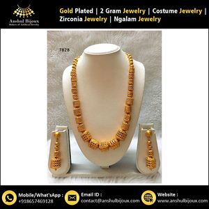 Conjunto de Joyería Ngalam con Diseño Africano para Novia - Product Image 3
