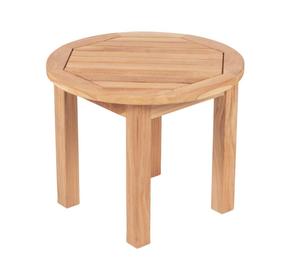 Table console moderne en bois massif finition naturelle, durable, de style européen, pour salon, hôtel, école, appartement, entreprise, Jawa - Product Image 4