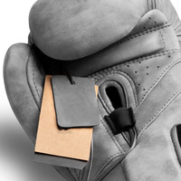Gants de boxe en cuir synthétique véritable avec logo personnalisé, résistants, pour entraînement de frappe, haute qualité, pour adultes, taille personnalisable