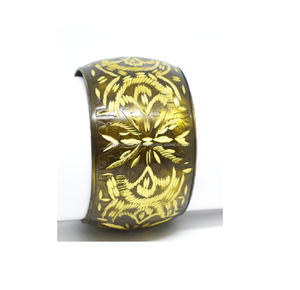 2010 août Bijoux pour foire internationale Montre un charme antique bracelet coloré pour les femmes Bracelets en métal texturé Bollywood - Product Image 1