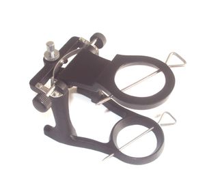 Articulateur magnétique de laboratoire dentaire de luxe avec broches incisales Modèle 04-0394 |   Métal NOIR |   Manuel réglable certifié CE Classe I - Product Image 1