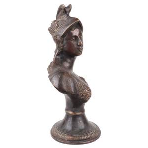 Esculturas de Busto de Dama Inglesa Joven en Latón Antiguo Hechas a Mano, Figuritas, Estatuas, Piezas Decorativas, Artículos de Regalo - Product Image 4