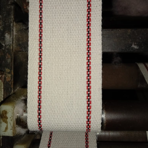 เทปผ้าฝ้ายนิวาร์ราคาถูกขายส่งแบบกำหนดเองสำหรับเต็นท์ผ้าใบกันน้ำขนาด 38 50 มม. สายรัดผ้าแคนวาสออร์แกนิกสำหรับเข็มขัดและกระเป๋า - Product Image 2