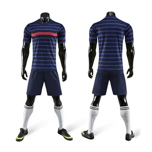 ROUSE 2023 Custom Soccer Jersey Dark Blue Navy Set Team Soccer Uniforms