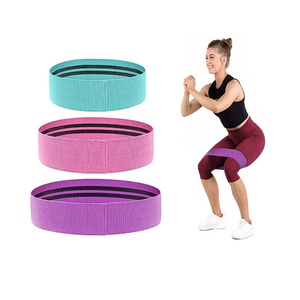 Banda para glúteos con estampado personalizado, tela con estampado de leopardo, ejercicio, Fitness, Hip Loop, juego de bandas resistentes para glúteos - Product Image 1