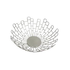 Tazón para Servir Frutas de Color Plateado Metálico, Tazón Decorativo Redondo de Calidad Premium para Alimentos, del Fabricante en India - Product Image 6