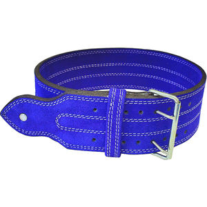 Cinturón de entrenamiento físico antideslizante ajustable de alta resistencia de piel de vaca a precio de fábrica opciones personalizables cuero Original Strongman Power - Product Image 1