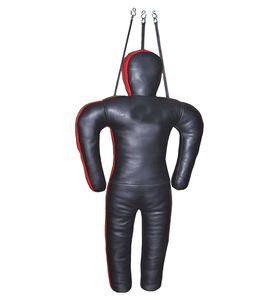 Inflatable <b>Boxing</b> <b>Dummy</b> Yellow Black Martial Arts Training Equipment Durable Grappling <b>Dummy</b> For Punching Practice Unisex - Product Image 3