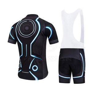 Vêtements de cyclisme pour hommes en gros, respirants, grande taille, manches courtes - Product Image 2
