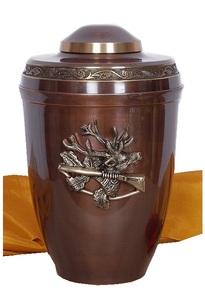 สำหรับผู้ใหญ่ที่เก็บและตกแต่งเถ้ากระดูกทำจากทองเหลืองโลหะสไตล์ยุโรป - Product Image 2